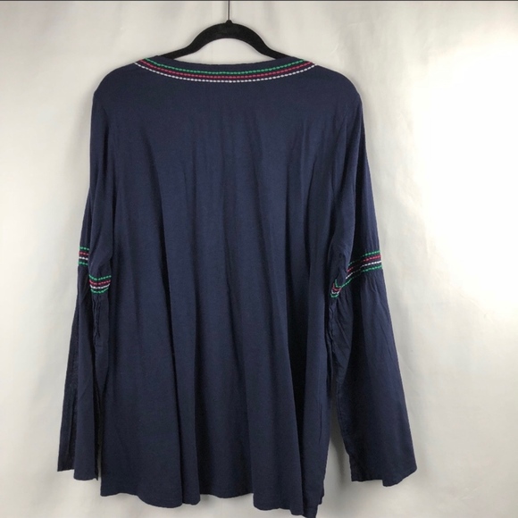 Crown & Ivy Plus Size Large Bell Sleeve Top - NWT - Picture 7 of 7